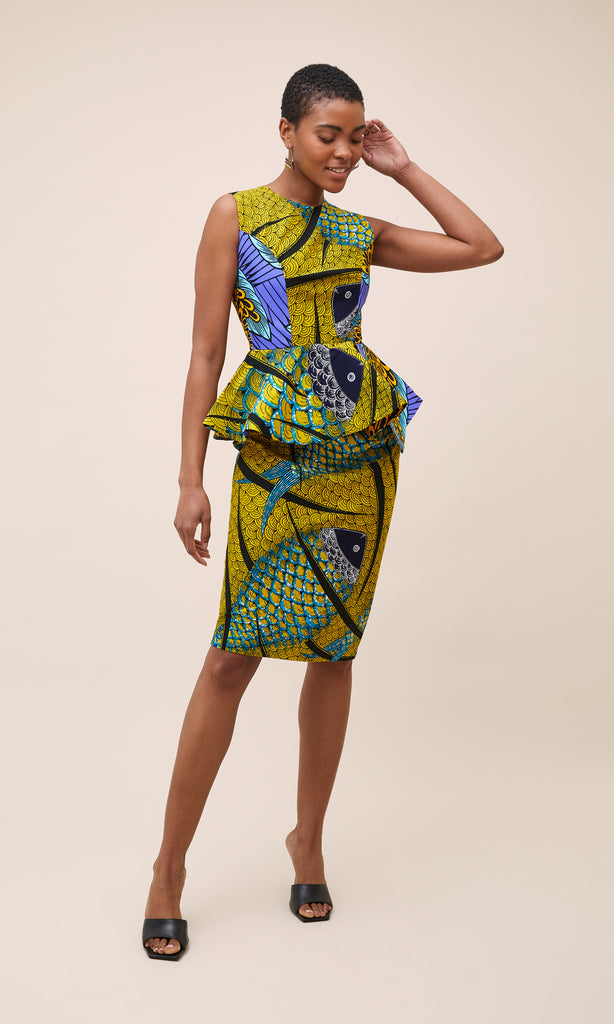 Peplum Pencil Dress Peplum Pencil Dress